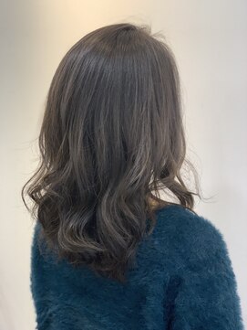 イーチ ディー ヘアーアンドトータルビューティー(each dee hair&total beauty) 透明感カラー/カーキグレージュ