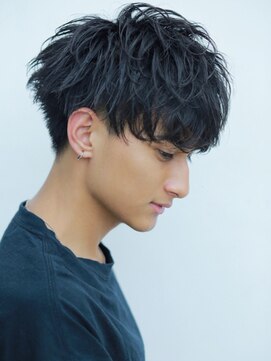 黒髪ツーブロックミディアムマッシュ L クロト Kurot のヘアカタログ ホットペッパービューティー