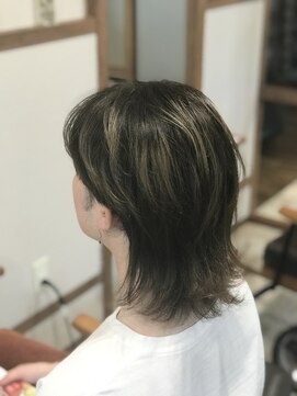 シュガースタイル(SugaR-style-) マッシュウルフ　太めハイライト