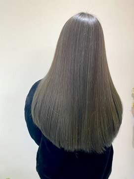 フォーク FOLK 【FOLK】つやつやさらさらアッシュロング♪