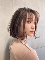 アメリ 新宿(Ameri)&nbsp;Ameri モダンムーブボブ　イルミナカラー　【新宿】