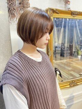 カシュカシュ(cache cache) 長めのショートボブスタイル