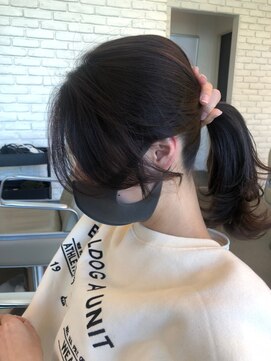 ディフィーノ 青山(DIFINO) 【DIFINO 青山】韓国顔まわりカット/結んだ時も可愛い