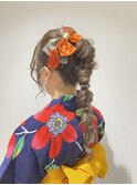 浴衣アレンジ