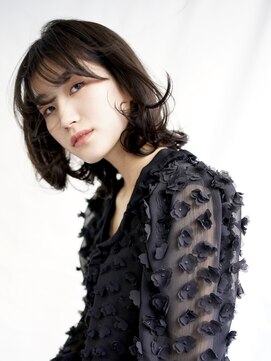 ピークアブー アヴェダ ギンザシックス(PEEK-A-BOO AVEDA GINZASIX) ミディアム デジタルパーマ ロブ