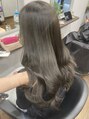 アンダーバーホワイト 広島 並木店(_WHITE) グレージュカラー!色落ちも計算して配合します!