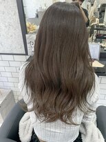 アンド(ANDO) 【本町】サンドベージュ 大人ベージュ 艶カラー 髪質改善カラー