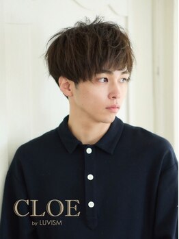 クロエバイラヴィズム 郡山さくら通り店(CLOE by LUVISM)の写真/当日予約OK★【メンズカット+ブロー¥2500】ON/OFFもアレンジ自在!!男度を上げる旬なオシャレスタイルに☆