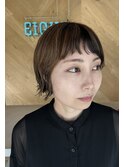 【EIGHT豊崎】お客様スタイル_癖を活かしたボブ
