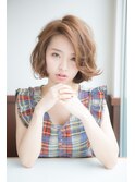 【ARISHIA hair 那珂】大人可愛い 無造作 カール 大人ボブ ♪