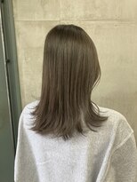 ソルトウォーター(SALT WATER) レイヤーカット/グレージュ/韓国ヘアー/ハイライト/恵比寿/