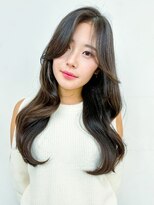 ロンドアンメゾン 原宿(Lond un Maison.)&nbsp;レイヤーカット+姫カット☆地毛風髪質改善グレージュ[原宿]