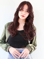 ヘアサロン ガリカ 表参道(hair salon Gallica)&nbsp;大人ゆるふわ艶髪ラベンダー/ブリーチなしダブルカラー