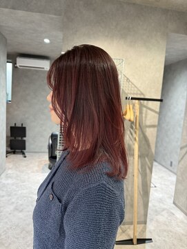 クス(KUsU) ピンクブラウン