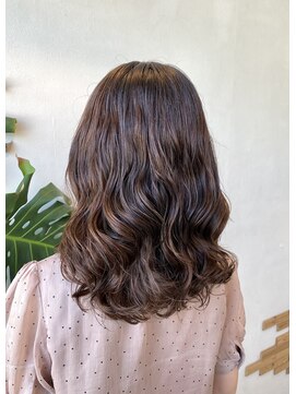 ヘアアンドメイク スタジオ ミムロ(HAIR&MAKE STUDIO MIMURO) コテ巻き風パーマ・レイヤーカット
