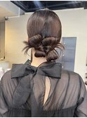お呼ばれアレンジ♪20代30代40代大人可愛いタイトお団子
