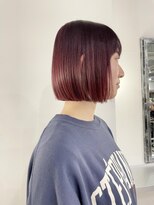 ホリー(HOLLY)&nbsp;ボブ＋レッドカラー