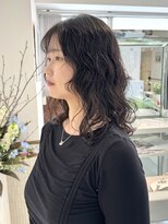 ゼンコー オモテサンドウ(ZENKO Omotesando)&nbsp;レイヤーパーマミディアムパーマゆるふわパーマウェーブパーマ