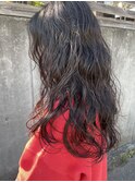 ニュアンスパーマ+ロングレイヤーstyle*