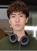ツイストスパイラルパーマメンズマッシュパーマ
