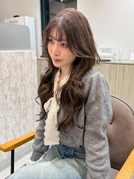 バランス ハレまち通り岡山駅前店(balance.) ベージュカラー×レイヤースタイル