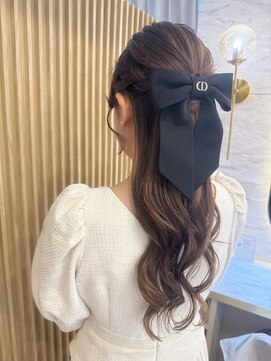 ヘアアレンジメント ボガスティーズ 溝の口店(Hair arrangement Vogusty's) ハーフアップ/イベント/撮影会/ランチ/ヘアセット