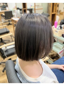 エアーベリー(AIR BERRY) ★グレー系ブリーチ２回&オンカラー★【蒲田　糀谷　下丸子】