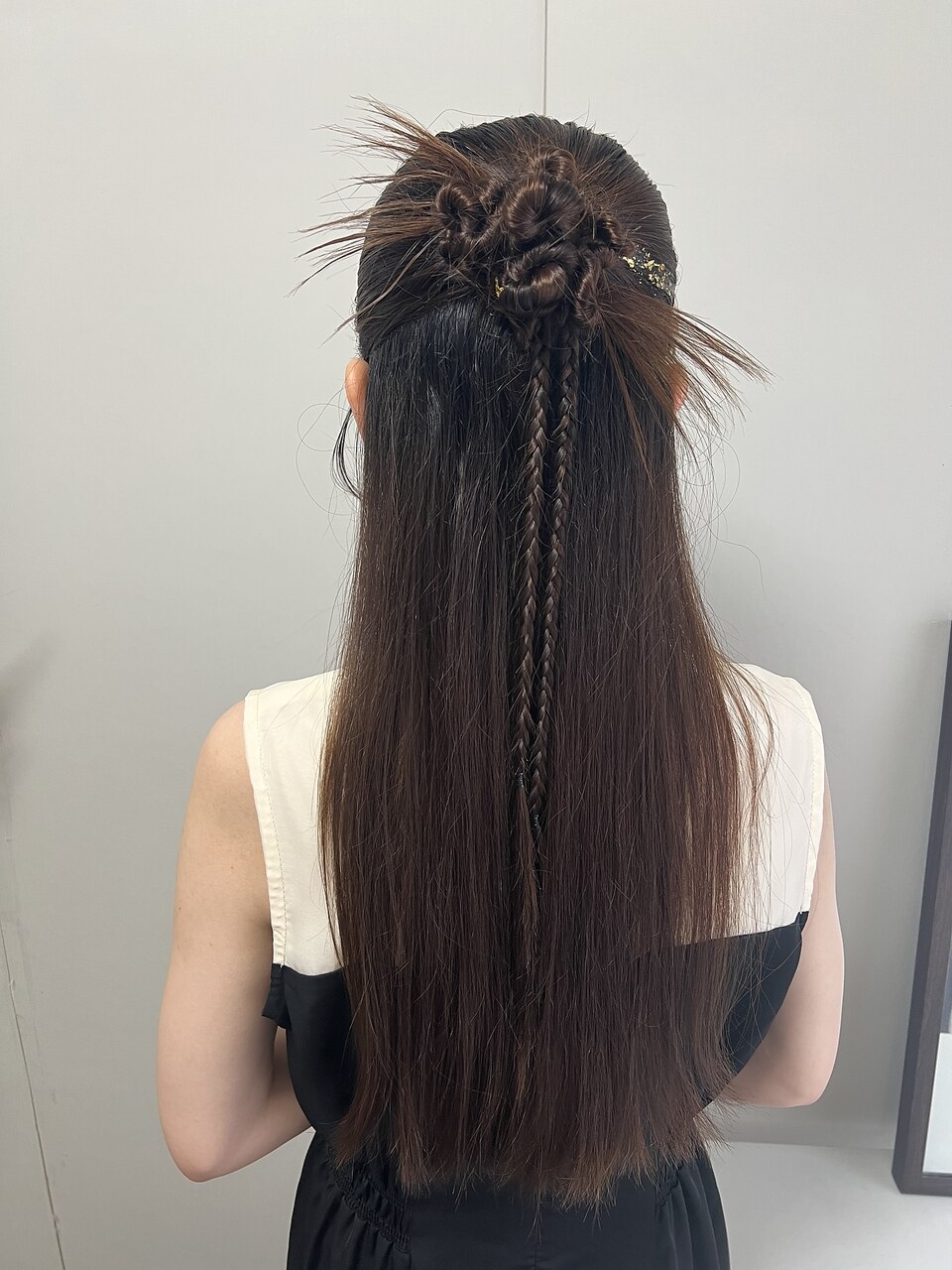 流行りNo.1☆カチモリハーフアップ ヘアセット専門店Achieve