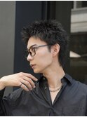 渋谷スパイキーショートパーマ社会人ショートパーマ