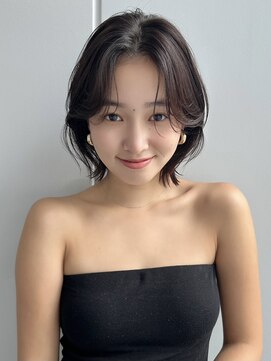 ウィクシー(wixy) センターパート/くびれヘア/グレージュ