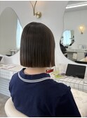 黒髪カタログ/クラゲヘアー/オリーブグレー/沖縄市