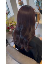 ソレ 森田店(SOLE.)&nbsp;wine red×オーダーメイド髪質改善