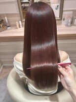 アンド ラ ブランシュ(&.La Blanche)&nbsp;大人ガーリー/ダークアッシュ/ミディアムレイヤー/髪質改善