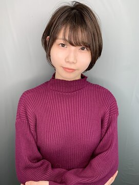 ラウンジ モリオ イケブクロ(Lounge MORIO Ikebukuro) 【morio】大人女性長めのショートヘア♪