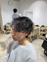 コレット 宇都宮(collet Gigi)&nbsp;シャドウパーマ 波巻きパーマ  センターパート