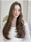 レイヤーカット　韓国　韓国巻き　レイヤー