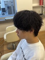 ビカム 名駅(become) 【縦落ちシャドウパーマ】シャドウパーマ/波巻きシャドウパーマ