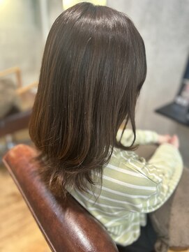 ヘアサロン レゴリス(hair salon REGOLITH) くびれレイヤー×マロンベージュ