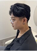 大人気！朝ラクに決まるメンズフェザーパーマ
