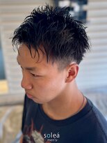 ソレアメンズ(solea men's)&nbsp;夏はジェルだけでキマる◎爽やか刈り上げショート