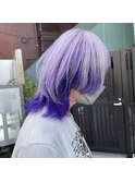 イメチェンヘアスタイル/ピンクベージュ/アンブレラカラー渋谷