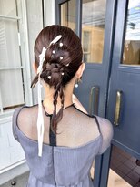 ラグ バイ シゲルカットクラブ 神田久志本店(lag)&nbsp;カチモリヘアアレンジ！綺麗め可愛い