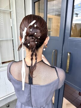 ラグ バイ シゲルカットクラブ 神田久志本店(lag) カチモリヘアアレンジ！綺麗め可愛い