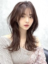 シティ オモテサンドウ(CITY omotesando)&nbsp;ミディアムレイヤー×ラテベージュ【平山晶也】