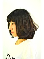 ヘアーデザイン ミヤビ 広尾(HAIR DESIGN MIYABI) かっこ可愛い無造作ボブ☆S