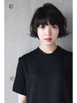 タグ(#tag) #クセを活かしたショートボブ