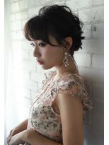 Belle BIANCA コテ巻きローシニヨン by.竹内