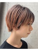 ハイトーングラデーションcolor×short style