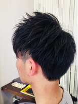 アーク シエル(Ark Ciel)&nbsp;黒髪暗髪ツーブロック大人カジュアル爽やか束感モテヘア