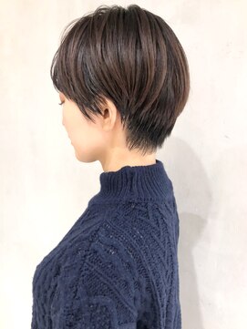 アルバム 渋谷パルコ(ALBUM) まるみスマートショート_外ハネボブアッシュブラウン_ba268723